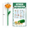 Daisy Bouquet Building Blocks Flower Bouquet Advent Calendar For Adults Kids 24 Days Christmas Countdown Calendars With 24 Types Flowers