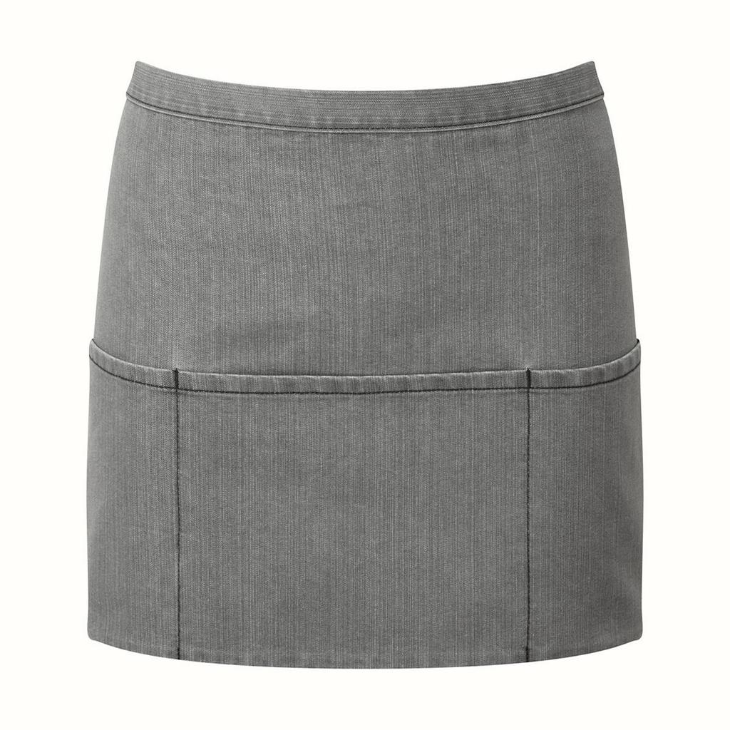 Premier Colours Collection Denim 3 Pocket Bar Apron