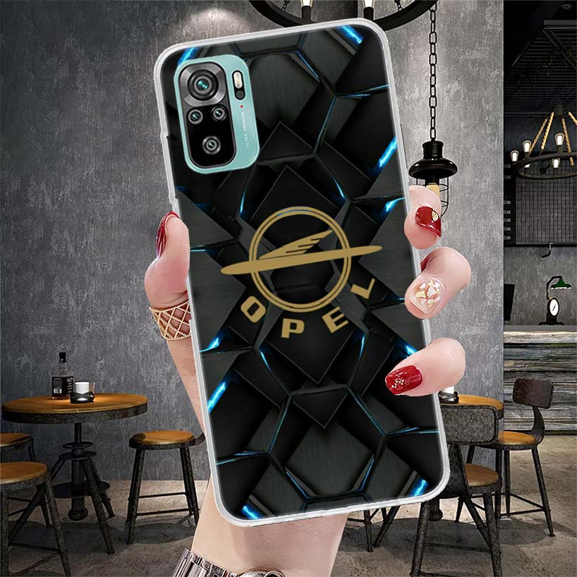 Opel Logo Car Soft Phone Case For Xiaomi Redmi Note 15 14 14S 13 12 Pro Plus 12S 11 11S 11E 10 10S 11T 5G Fundas Coque Redmi Not