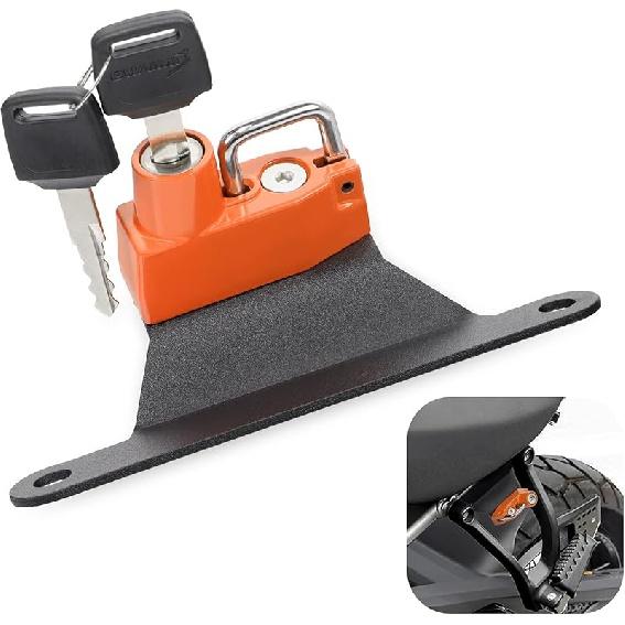 

GUAIMI Замок для шлема Мотоциклетный противоугонный замок для шлема Подходит для Harley Pan American RA1250 2021 - Черный Standard Lock