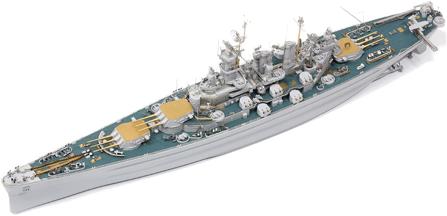 

I Love Kit ВМС США Линкор USS North Carolina Набор высшего класса Пластиковая модель ILK65704 1/700 BB-55