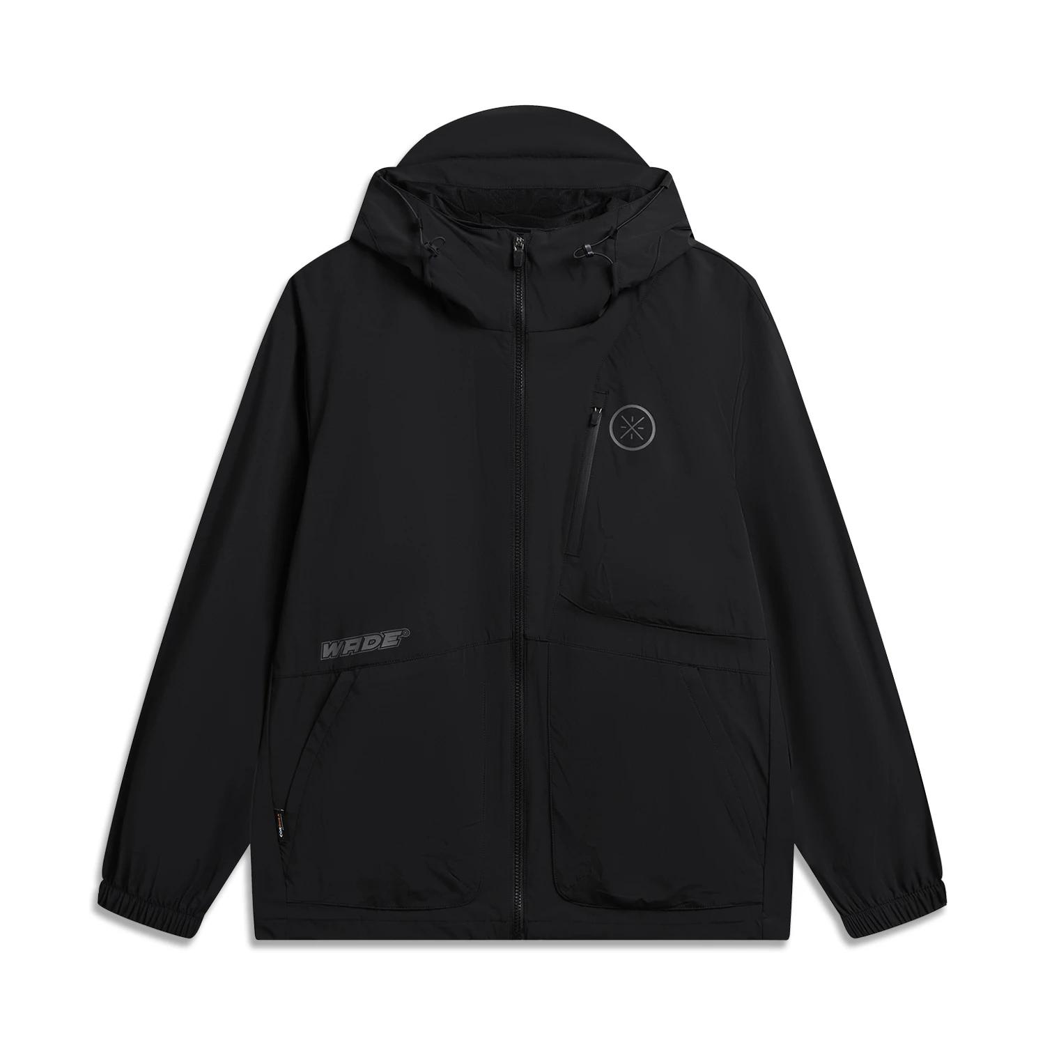 Li Ning Wade Series Comfortable Loose Sports Windbreaker Men outerwear AFDW857-1 S