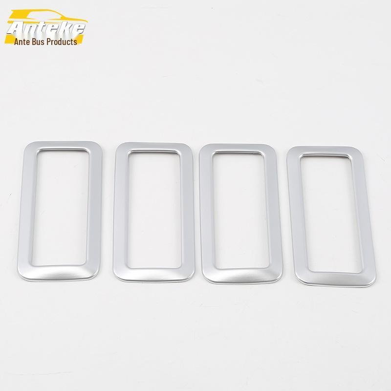 

GL8 Rear Upper Air Outlet Decorative Frame - Car Roof AC Cold Air Outlet Sequin Sticker, Fits 16 Models