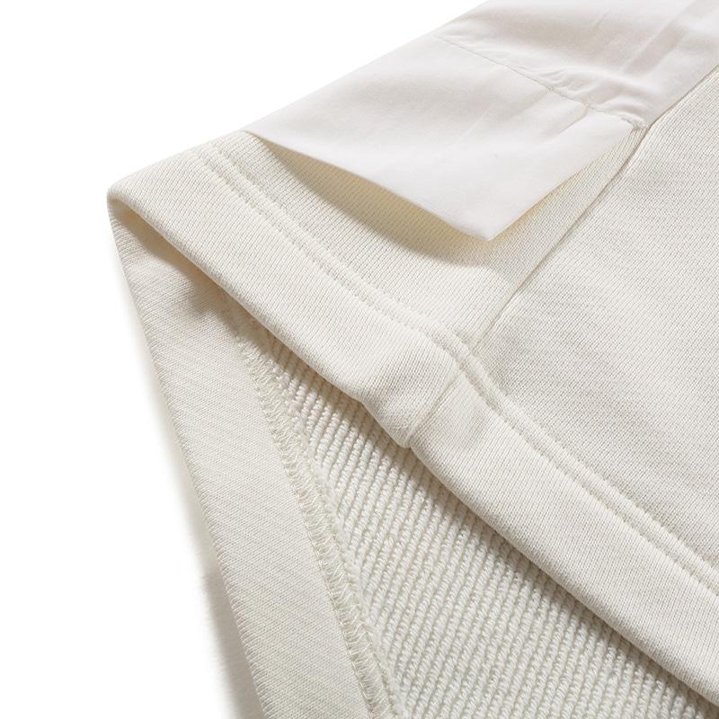 Emporio Armani Ss24 Eagle Logo Patch Crew Neck Thick Pullover Short Sleeve T-Shirt Men T-Shirt Off-White 3D1T6Z-1J6IZ-0103