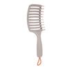 Hair Detangler Brush Plastic Lightweight Portable Curved Detangling Hair Brush for Adults and Kids