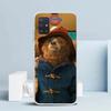 Cute P-PaddingtonS Bear Soft Cover for Samsung Galaxy A12 A22 A32 A52 A72 A02S Phone Case Note 20 Ultra 10 S10 Plus A51 A71 A50S