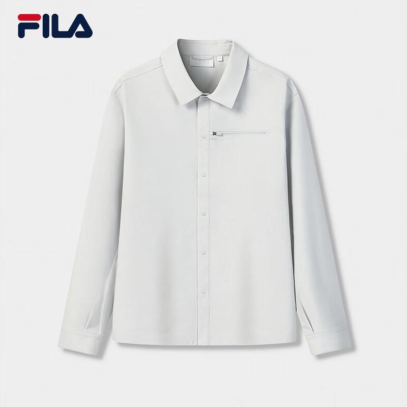 

FILA Men s Woven Long-Sleeve Casual Shirt 2XL