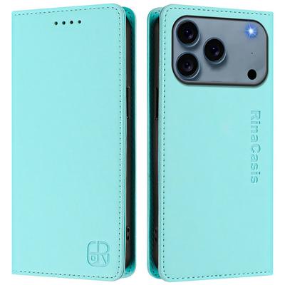 Luksusowe Etui na iPhone 17 Pro Max 5G 2025 Etui z klapką RFID Skórzany Portfel Książeczka Funda na iPhone 17 Etui Air iPhone17 Pro