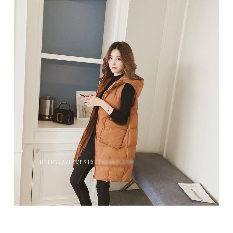 Down Cotton Vest Women's Vest Jacket