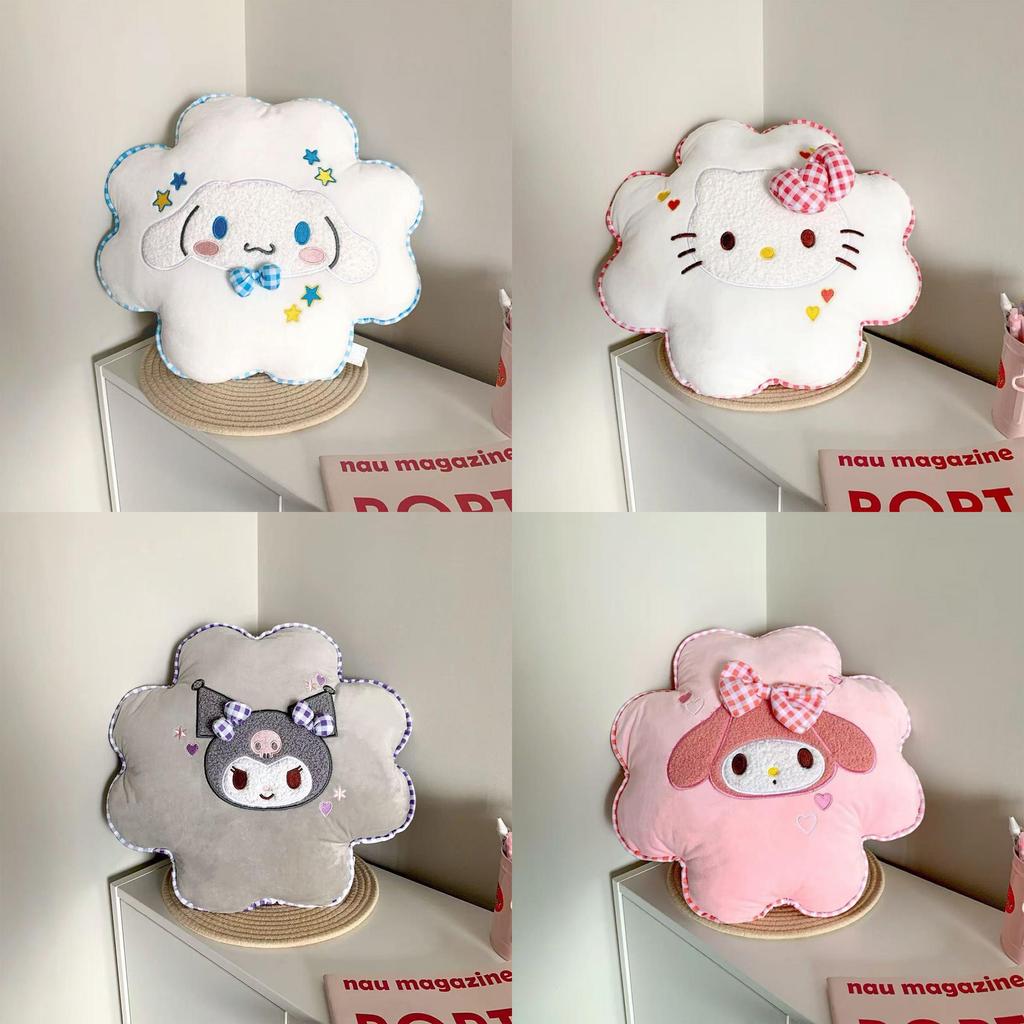 Cute Pillow For Sofa Lounge Bed Office Support Lumbar Cushion