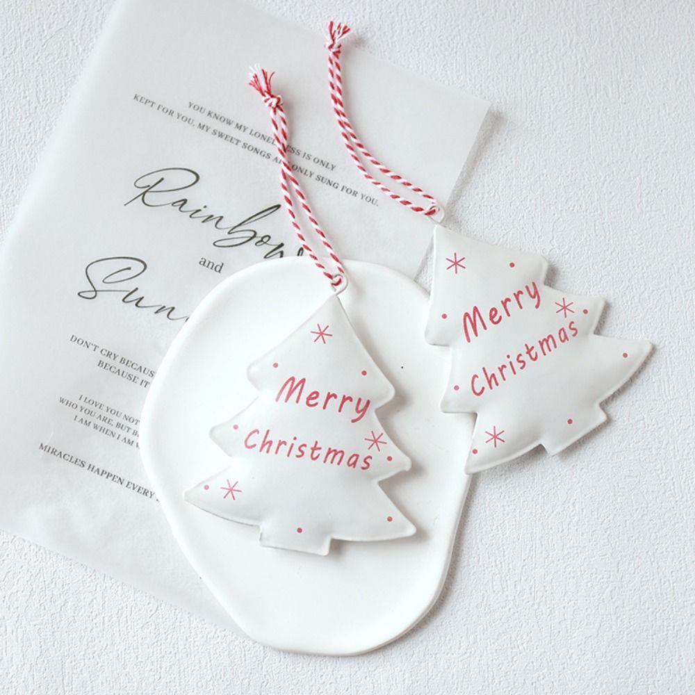 

DIY Christmas Tree Pendant Retro Xmas Tree Hanging Pendant New Year Gift Decoration