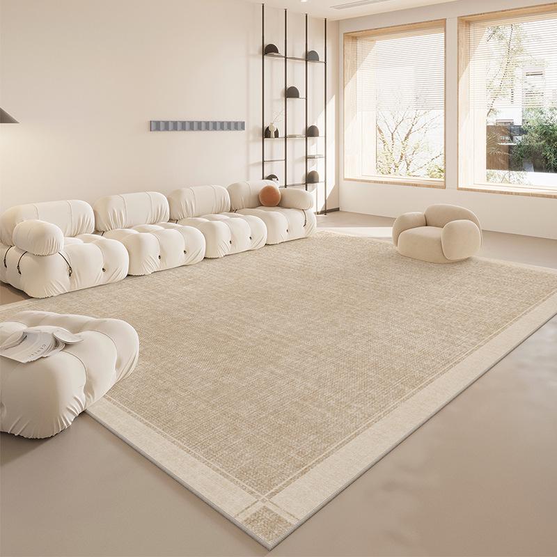 Easy-Maintenance Dirt-Resistant Solid Color Carpet for Living Room, Bedroom, and Sofa Area.