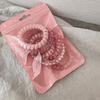 6Pcs Solid Color Ponytail Holder for Women Elastic Hair Rope Hair Accessories