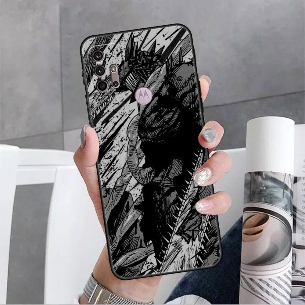 

Чехол для Motorola G30 G60 G22 G9 Play G82 G52 G8 G9 G50 One Fusion Edge 20, черный мягкий чехол для телефона, чехол для бензопилы, крутой человек One Fusion Plus