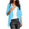 Women Lightweight Chiffon Cardigan Open Front Loose Fit Summer Half Sleeve Casual Outerwear Top for Outdoor