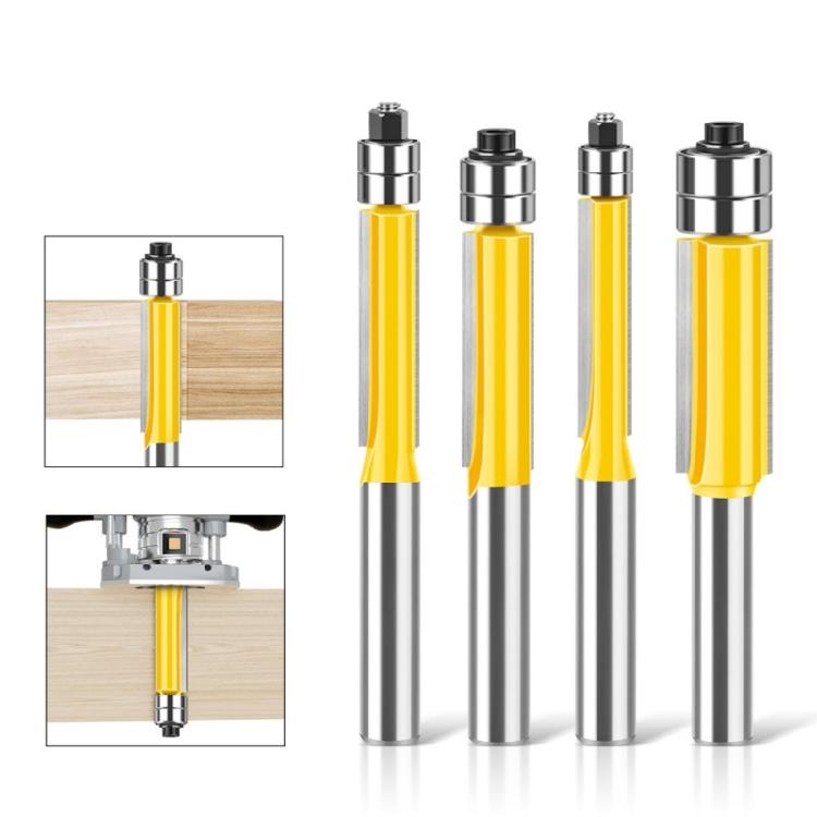 Functional 45# Steel Milling Tool Trimming Cutter For Slotting Trimming And Profiling In Various Wood Materials