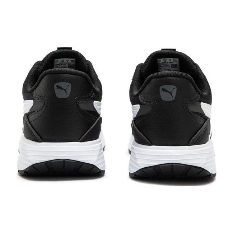 Puma Unisex Runtamed Low-Top Lifestyle Sneakers Black White 389236-01