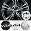 4 Peças 58MM Emblema de Carro Tampa Central de Roda Acessórios de Cubo Para Soul Cadenza K5 K9 Proceed Niro Sportage EV3 Carnival Forte K8