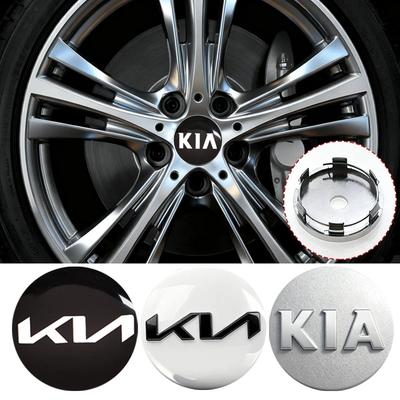 4Pcs 58MM Car Emblem Wheel Center Cover Hub Accessories For Soul Cadenza K5 K9 Proceed Niro Sportage EV3 Carnival Forte K8