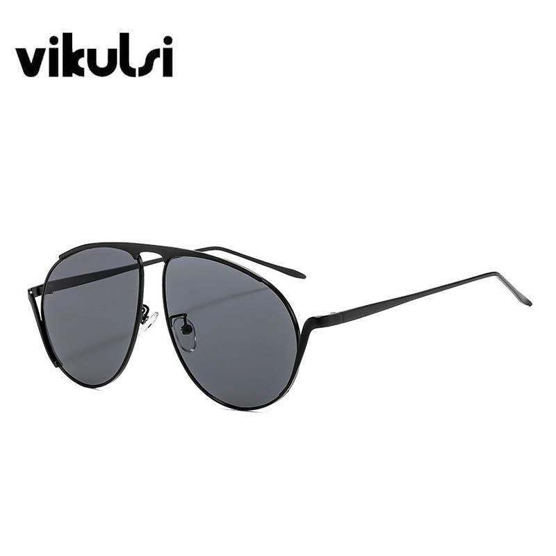 

Punk Vintage Pilot Men s Sunglasses Brand Design Metal Frame Oversized Sun Glasses Party Travel Glasses Gift Ideal Choice UV400