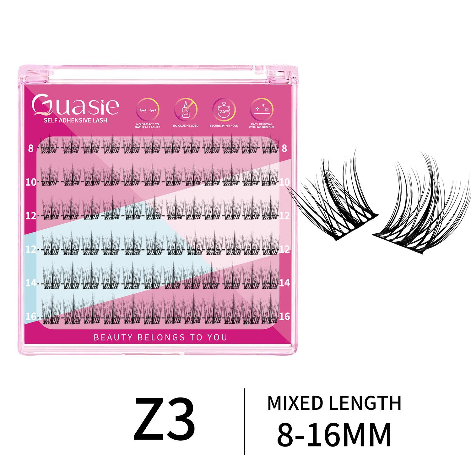 

**Beginner-Friendly Soft Feather Fan False Eyelashes**