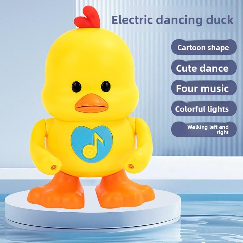 Duck Dancing Toy With Sing Musical Light For Children Gifts Early Education