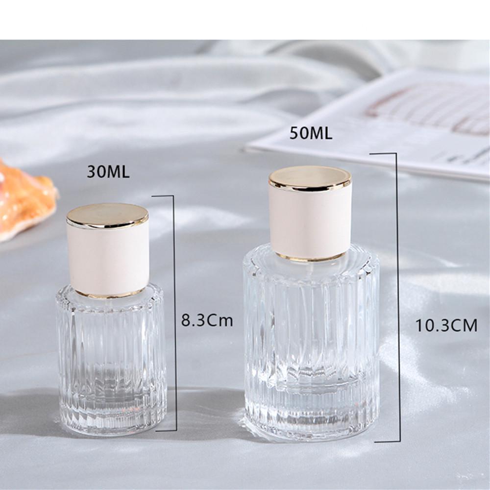 High-End Glass Perfume Dispenser Spray - 30ML/50ML Empty Travel Bottle