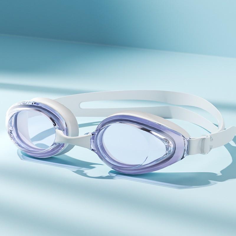 Adult Large Frame HD Anti-Fog Waterproof Swimming Goggles Diving Protective Eyewear