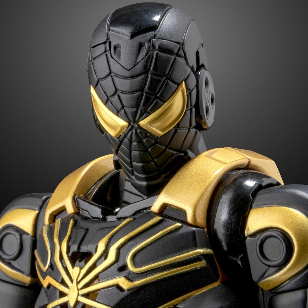 Fighting Armor Iron Spider STEALTH TECH Approximately 165mm and ABS Painted Movable Figure (ONYX Ver.) Die-cast, PVC,