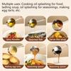 SUS304 Pouring Oil Spoon Long Handle Burning Oil Pot Kitchen Small Soup Pot Special Spoon for Oil Pouring Baking Coffee Tools