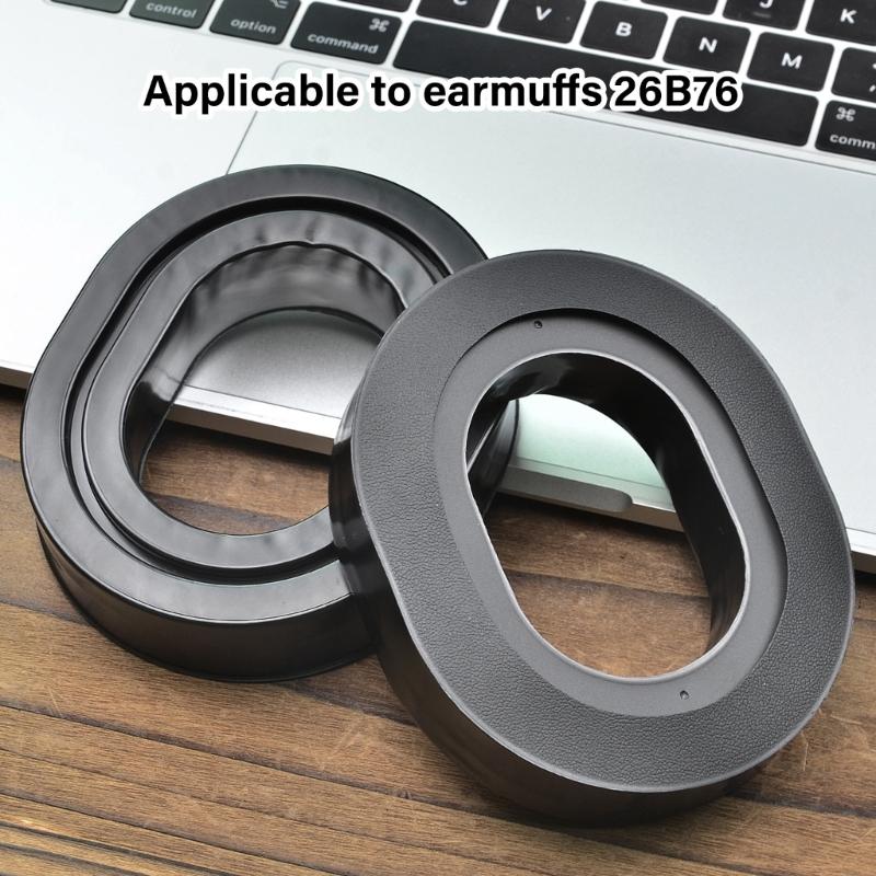 Cooling Gel Replacement Ear Cushions With High Density Foam For Gaming Headsets Enhances Comfort And Breathability