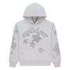 Heavy fleece foam print spider web hoodie sports casual sweater sweatpants set