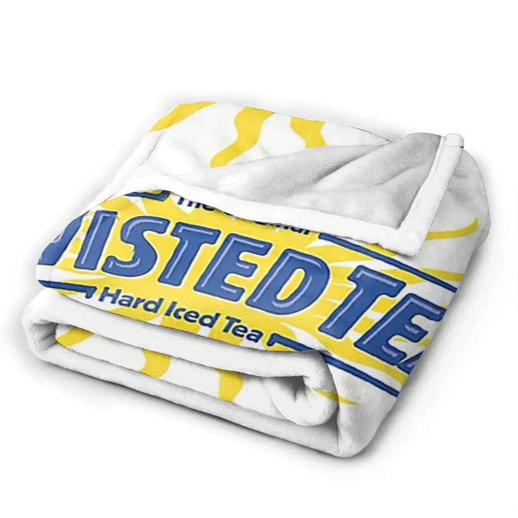 Twisted Tea Blankets Soft Warm Flannel Throw Blanket Cover for Bed Living room Picnic Travel Home Sofa