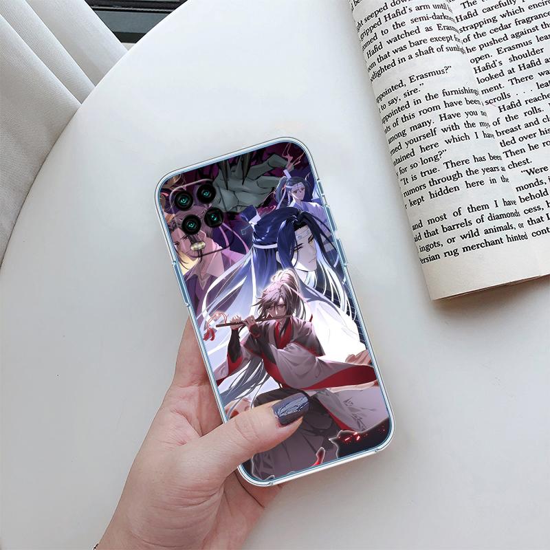 

RP49 Mo Dao Zu Shi Transparent Phone Case for Samsung Galaxy A04 A04S A14 A23 A34 A54 M23 M33 M52 M53 Galaxy A54 5G