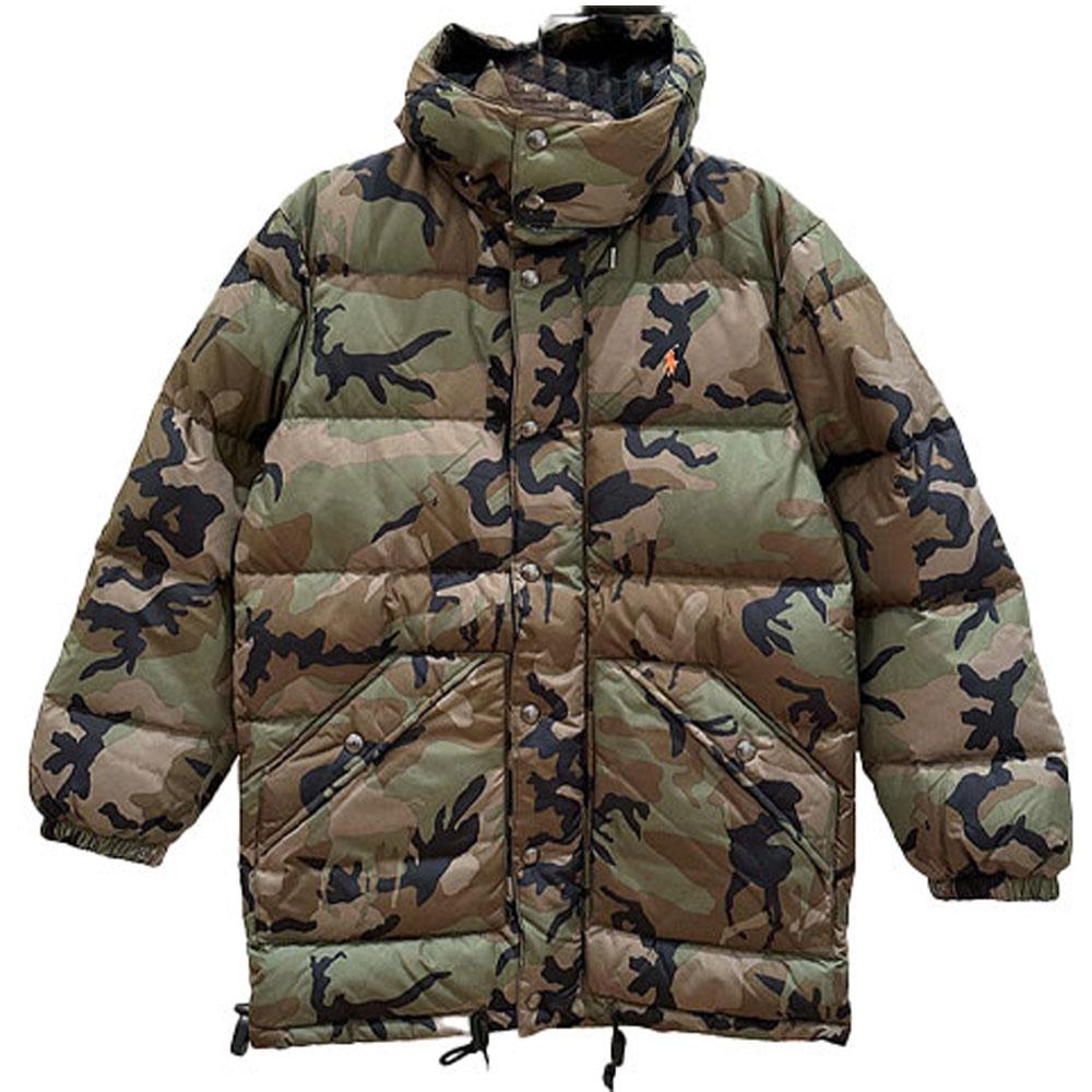 

Polo Ralph Lauren Ss23 Camouflage Stand Collar Long Sleeve Zip Jacket Men Jackets Military-Green 710883853-001 M