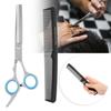 2pcs Hair Scissors Comb Set Salon Professional Barber Hair Thinning Cutting Hairdressing Scissors Comb