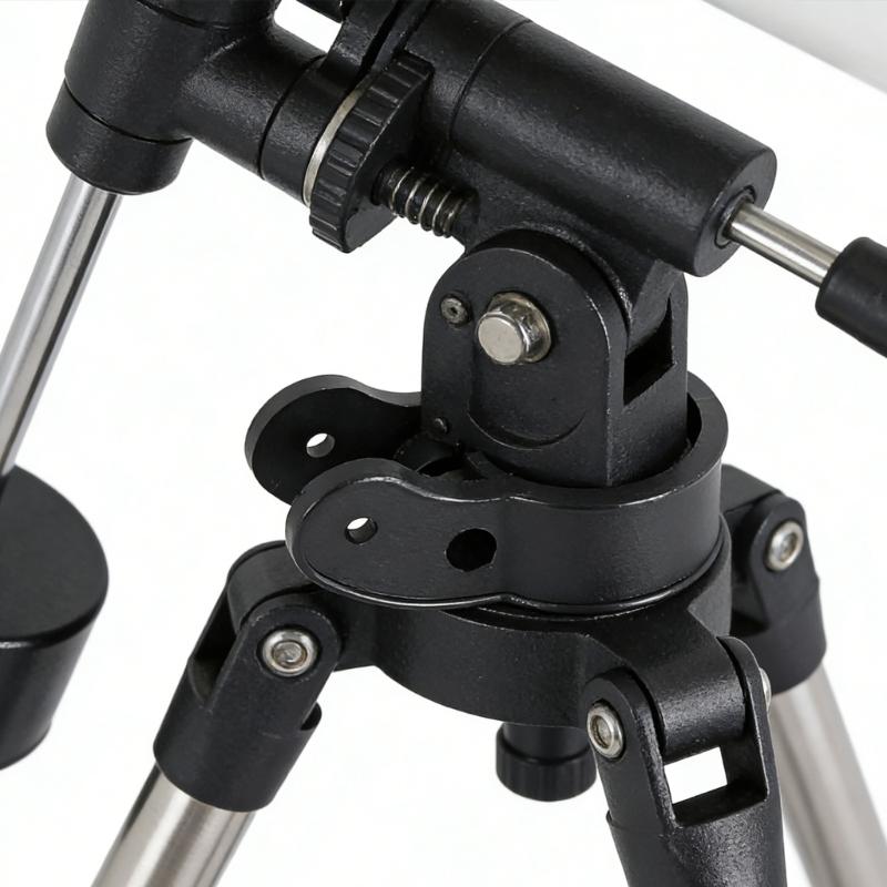 Těžký kovový stativ pro teleskop s přídavnou miskou pro astronomický teleskop s nastavitelným designem a protiskluzovou základnou
