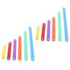 12Pcs Polygon Splicing Strip Magnetic Teach Learn Math Triangle Demonstration Tool Geometry Instruct