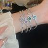 Zircon Flower Bracelet: Elegant, Trendy, and Versatile Women's Jewelry