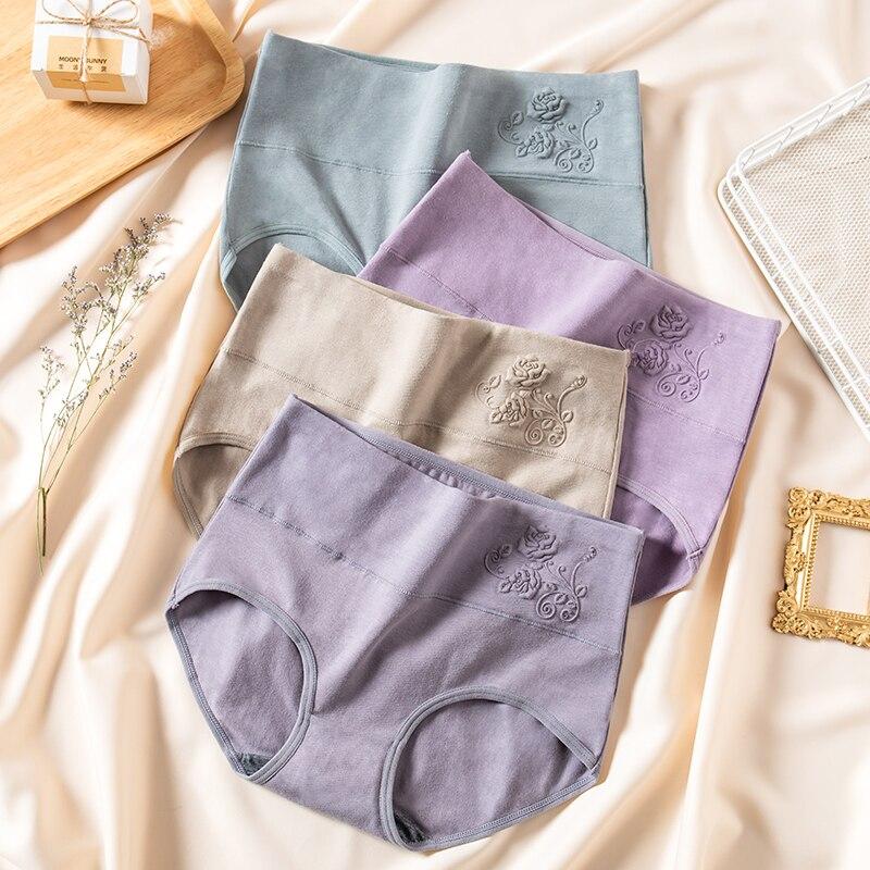 LANGSHA 4Pcs Bragas Mujer Algodón Ropa interior Lindo Estampado  Calzoncillos Confort Lencería Femenina Plus Size M-5XL comprar a buen  precio — entrega gratuita, reseñas reales con fotos — Joom