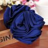 Fashion Cloth Rose Flower Hairpin Hair Claw Clip Women Barrette Accessories