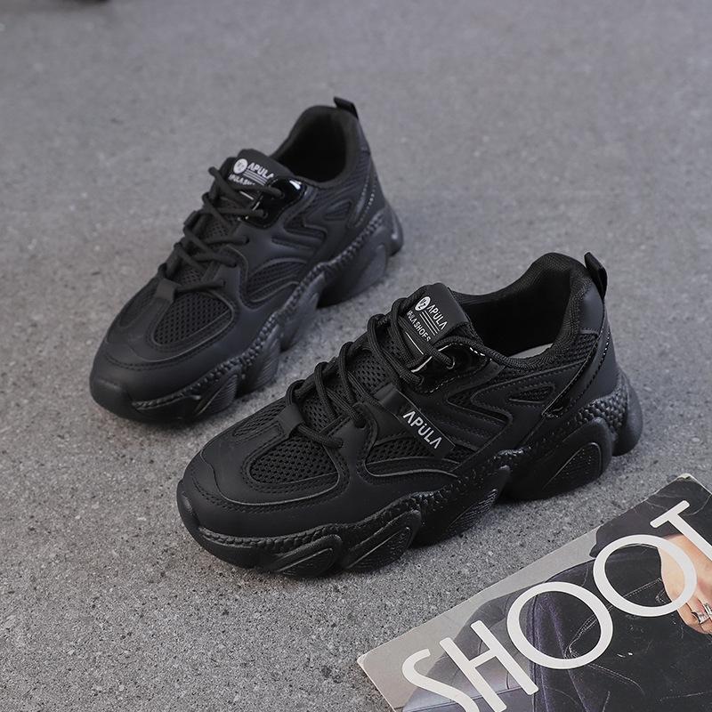 Customized ins Korean version of dad shoes for women 2025 spring students running sports shoes street casual shoes 6661