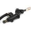 Keenso Rear Brake Master Cylinder, Motorcycle Rear Brake Hydraulic Master Cylinder with Reservoir