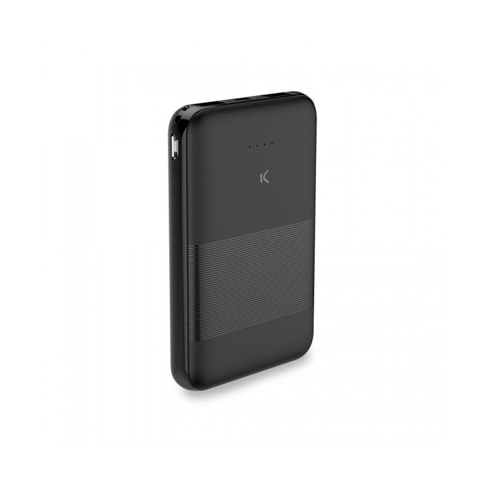 Power Bank - KSIX - Noir - Garantie 2 ans - Livraison rapide - Vente en gros possible
