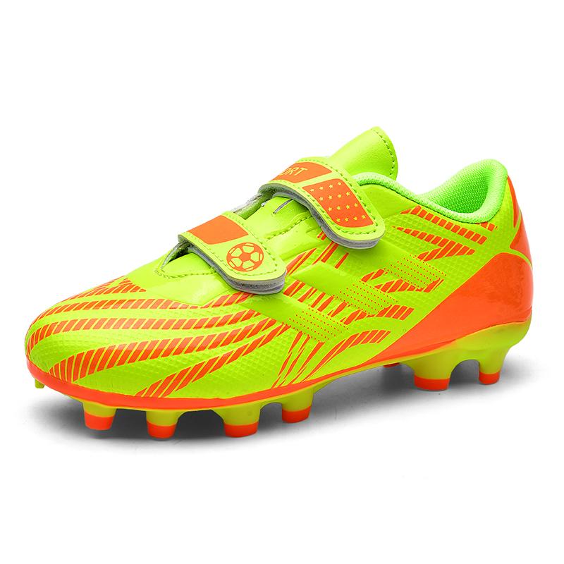 Children's soccer shoes Boys spike tf youth professional training shoes Boys girls primary school non-slip sports shoes