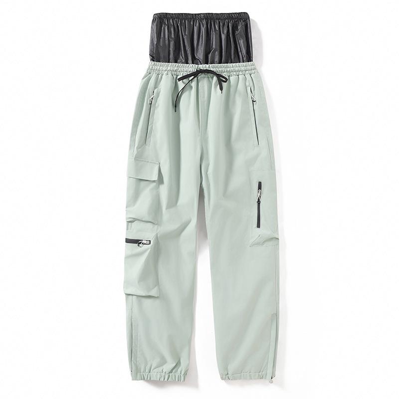 Unisex Ski Pants 2024-25: Windproof, Waterproof, Insulated for Outdoor Snowboarding
