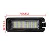 18 Led Beads License Plate Light Lamp Car License Plate Light Auto Accessories For Vw Golf4 Golf5 Golf6 Mk4 Mk5 Mk6