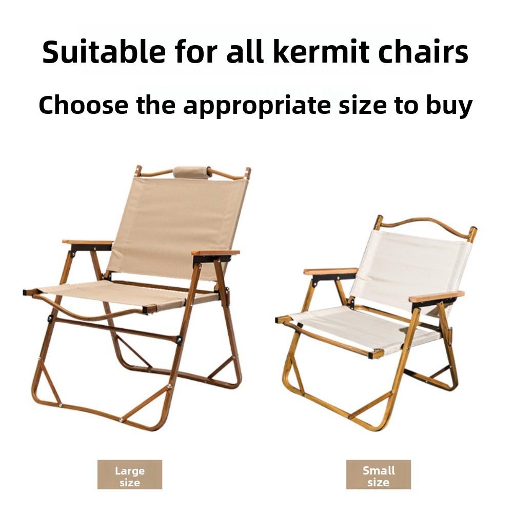 Durable Breathable Camping Chair Cover Thickened Anti-slip Chair Replacement Fabric Oxford Cloth Seat Cover for Kermit Chair