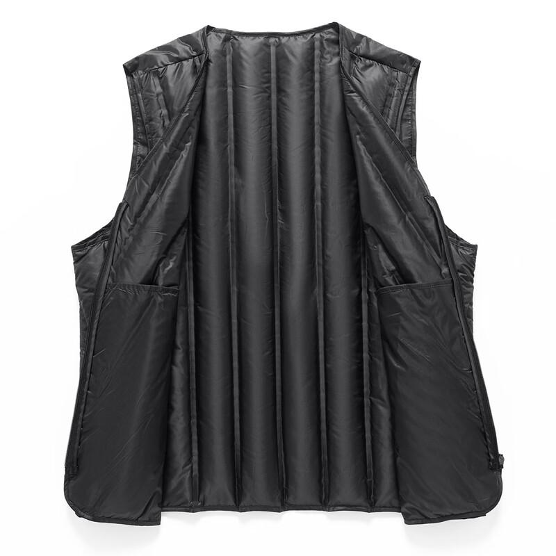 Yalu Herren 85% Entendaunen V-Ausschnitt Leichte Thermoweste