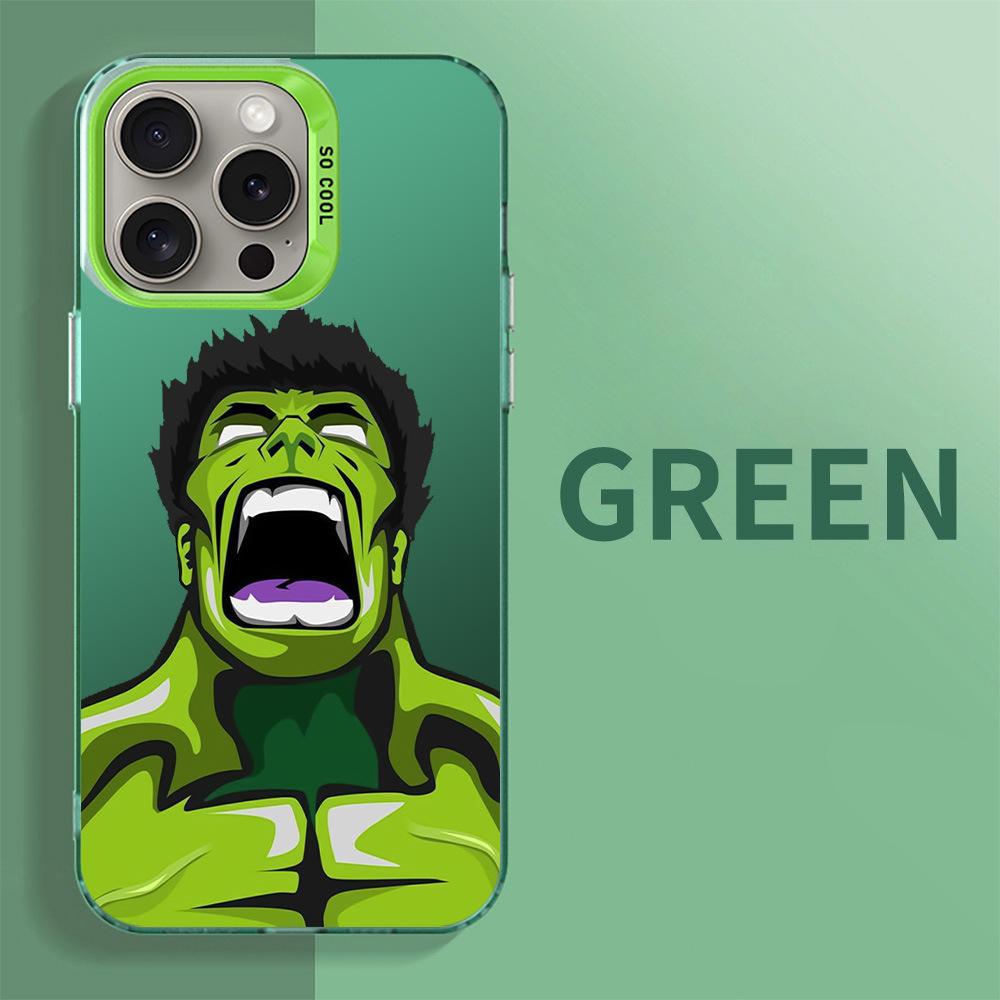 Hulk Hawk Silver Cross-Border Phone Case for iPhone 15, 14, 13, 8, 1